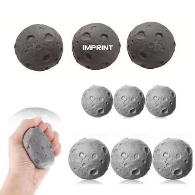 Moon Crater Pu Stress Relief Ball