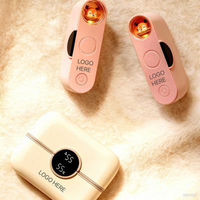 Magnetic Split Mini Rechargeable Hand Warmer Night Light