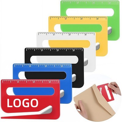 Letter Openers with Ruler & Magnifier