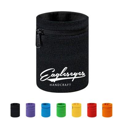 Wrist Wallet with Zip