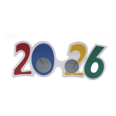 2026 Shaped New Year Party Glasses