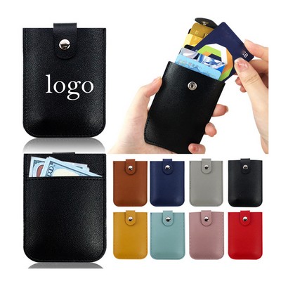 Synthetic Leather Card Wallet