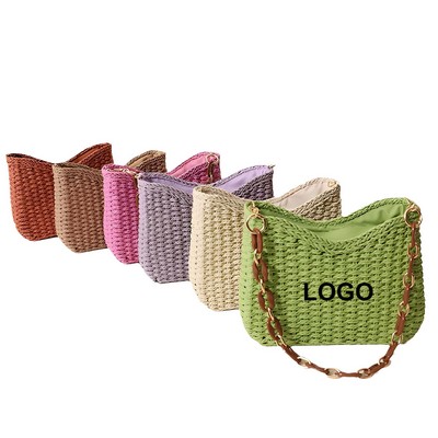 Woven Shoulder Bag