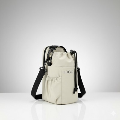 Large Capacity Sports Water Bottle Bag Multifunctional Fitness Shoulder Crossbody Pouch