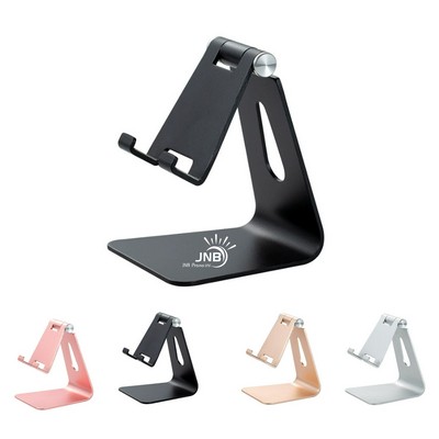 Metal Adjustable Foldable Desktop Phone Holder Compatible