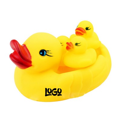 Mini Yellow Rubber Duck Set