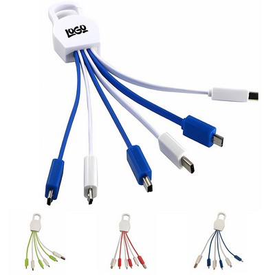5-in-1 Custom Snap Charging Cable
