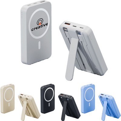 20000mAh 22.5W Fast Charging Magnetic Wireless Power Bank