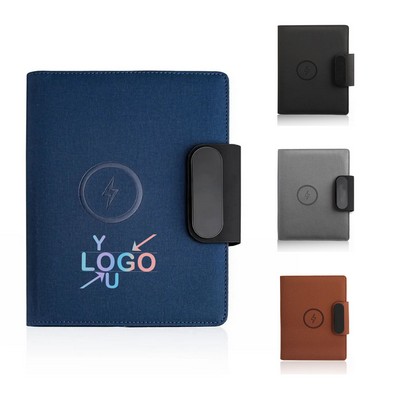 Large Capacity Wireless Charging Notebook