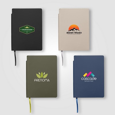 Malmö Recycled Soft Cover Extended Journal - A5 - Full-Color Inkjet