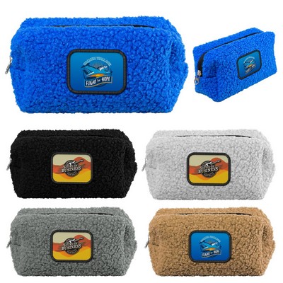 RPET Fuzzy Travel Pouch