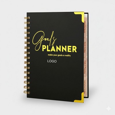 2026 Academic & Professional Weekly Planner Twin-Wire Bound English Version 12-Month Daily Agenda