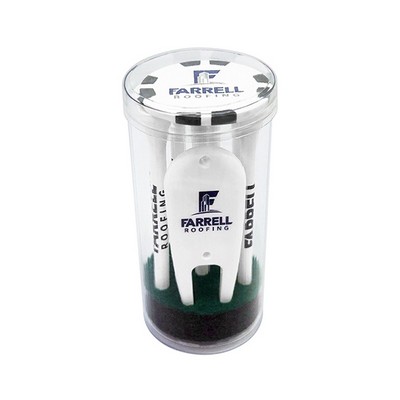 Golf Tee & Poker Chip Tube
