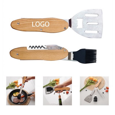 5-in-1 Folding BBQ Tool Set