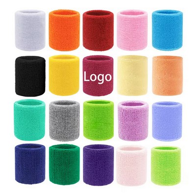 Premium Cotton Embroidered Wristbands - Custom Team Colors