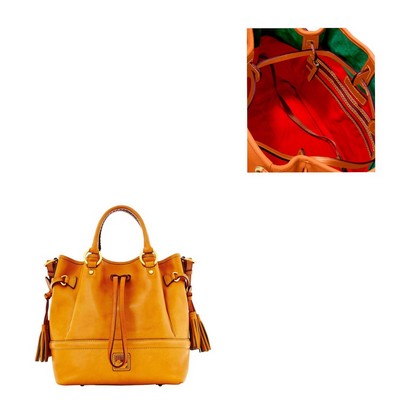 Dooney & Bourke Natural Beige Florentine Buckley Bag