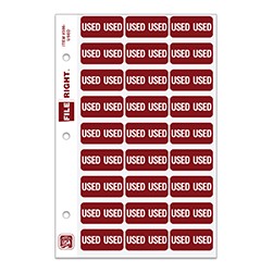 File Right™ Auto-Make Used Label