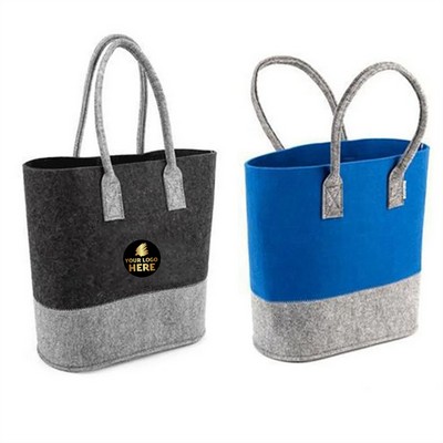 Urban Wool Felt Shopping Tote