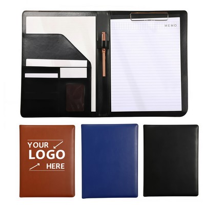 PU Cover A4 Folder W/ Pen