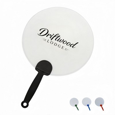 Plastic Hand Promotional Fan