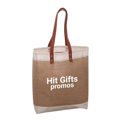 Straw Beach Tote Bag
