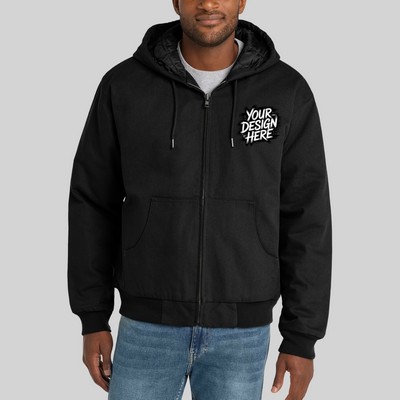 CornerStone® Tall Duck Cloth Hooded Work Jacket - 4XLT