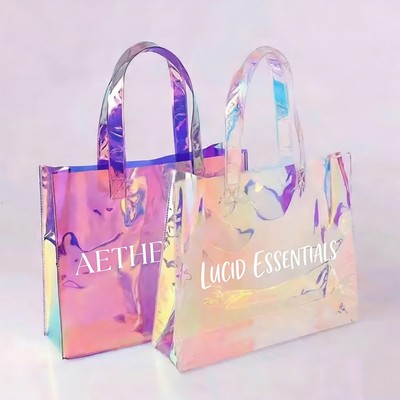 Custom Iridescent PVC Handbag