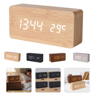 Wooden Digital Clock