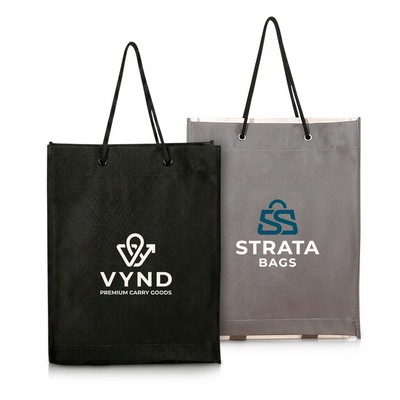 Non-Woven Newspaper Bag with Bottom Loops