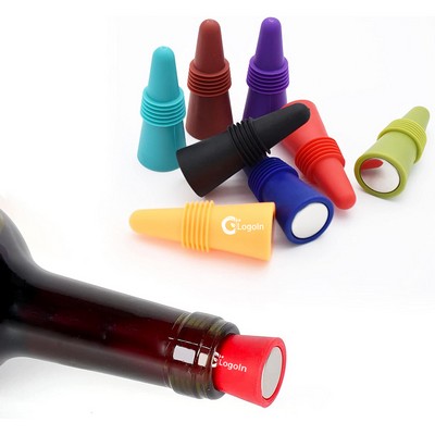 Wine Stoppers Beverage Bottle Sealer Soft Silicone