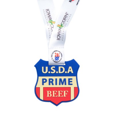 3" PVC Medallion