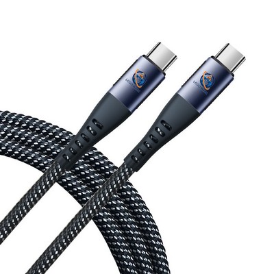240W USB-C to USB-C Fast Charging Cable 1M Braided Data Cable