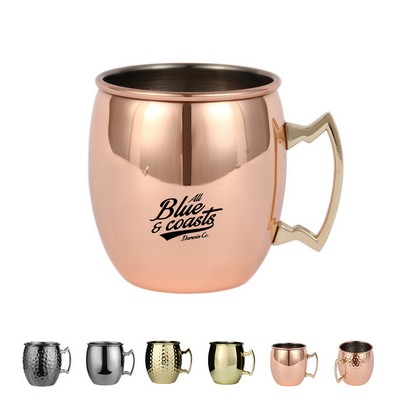 18Oz Mirror Polished Moscow Mule Mug