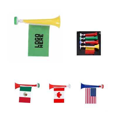 Stadium Cheering Horn With Nation Flags