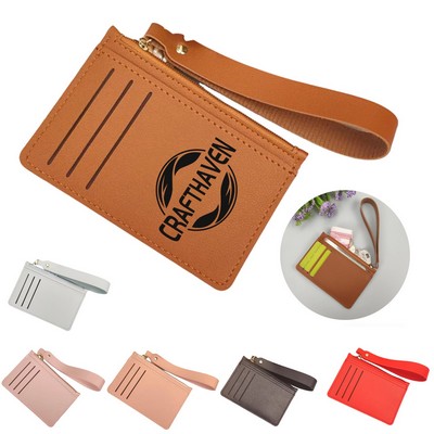 Compact PU Card Holder Wallet