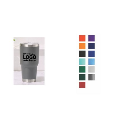 30oz Stainless Steel Tumbler Double Wall Insulated Travel Mug with Lid