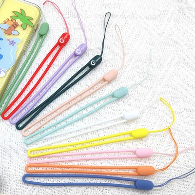 18.5CM Silicone Wrist Strap Lanyard Soft Hand Wristlet