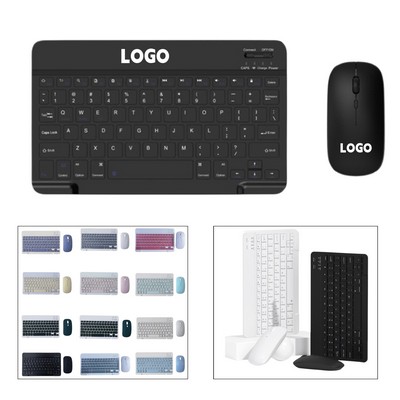 10" Wireless Keyboard And Mouse Set