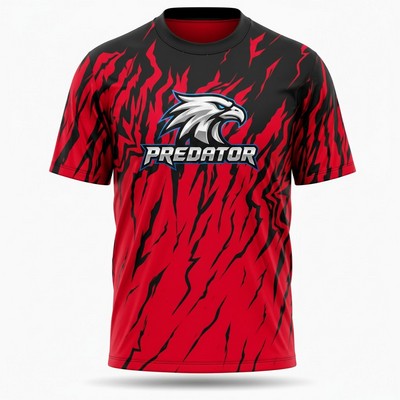Unisex Sublimated UPF Dri Fit Short Sleeve T Shirt 4.5OZ