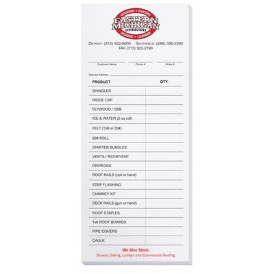 Scratch Pad w/100 Sheets (3 ½"x 8 3/8")