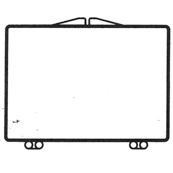 Rigid Clear Hinged Plastic Box (2 7/8"x2"x1 1/4")