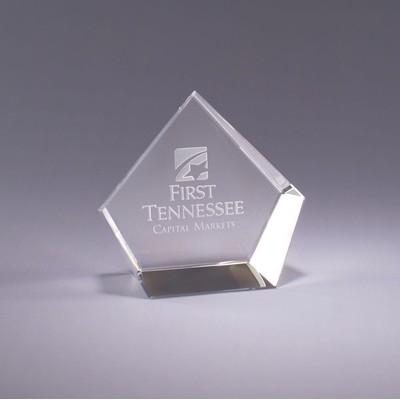 Pentangle Crystal Paperweight