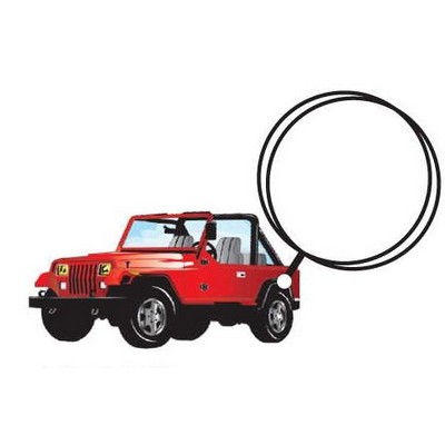 SUV 2 Executive Keychain w/Mirrored Back (4 Square Inch)
