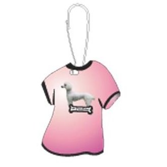 Poodle Dog T-Shirt Zipper Pull