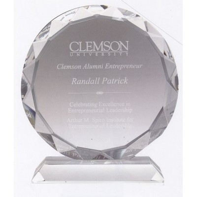 Starfire Glass Sunflower Award (7¼"x7"x½")