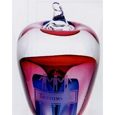 Glass Delicious Apple Award