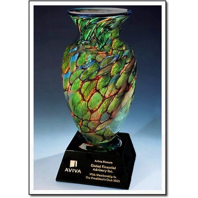 Jade Monarch Apollo Vase w/o Marble Base (4.5"x8")