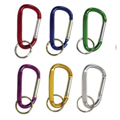 Carabiner - W/1" Split Ring 3-1/4"