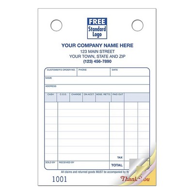 Register Forms - Small Multi-Purpose (2 Part)