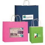 Short Run Full Color Imprint Matte Color Bag (8"x4 1/2"x10 1/2")